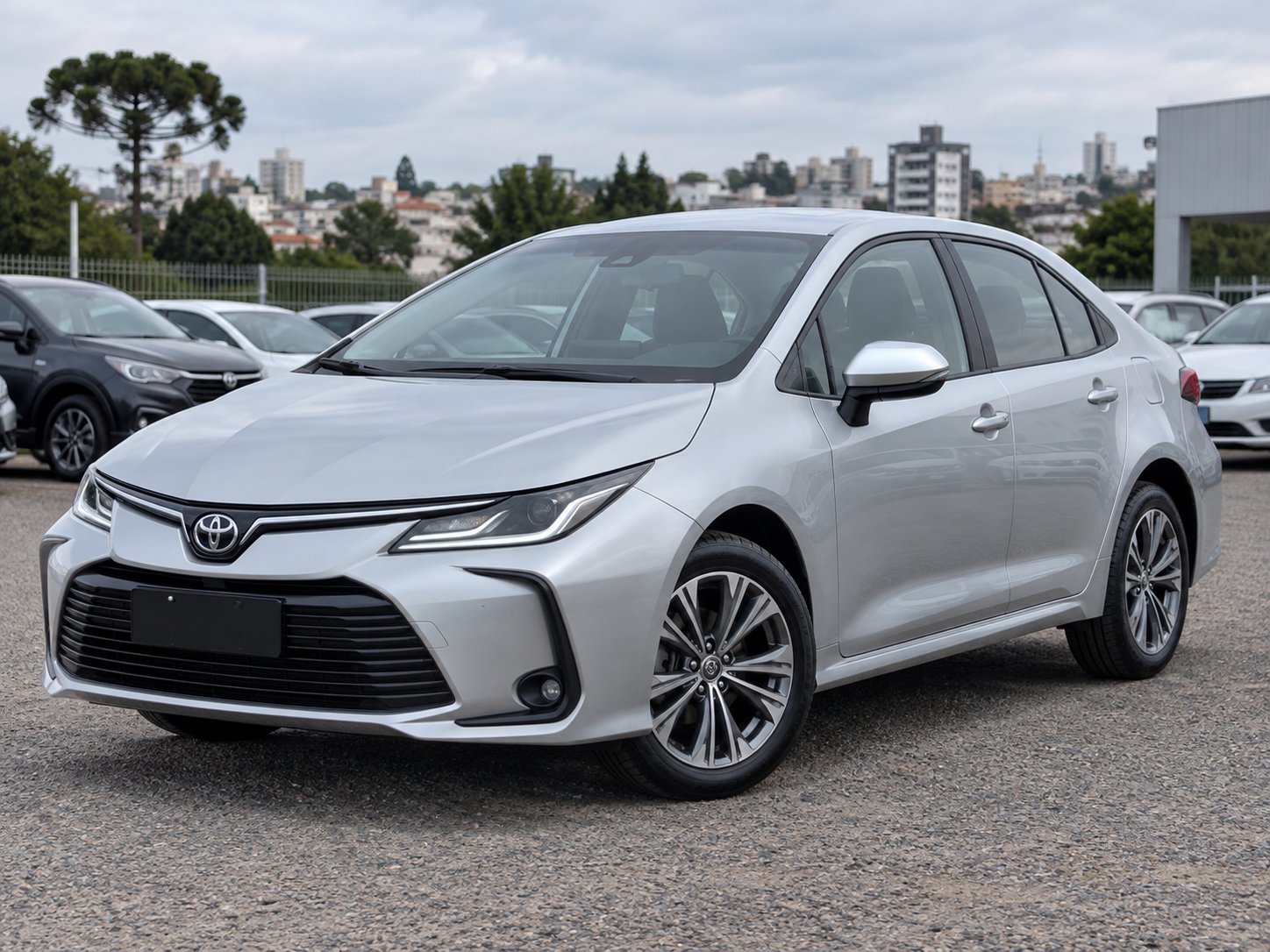 Toyota Corolla XEi prata, foto demonstrativa